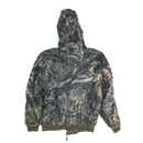 Mossy Oak Camo Quilted Hooded Jacket - Large