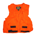 Vintage Cabela's Blazing Orange Hunting Vest - Large