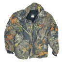 Wolf Mountain Mossy Oak Camo Quilted Jacket - Medium - Army & Outdoors - Field Jackets