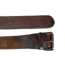 Yugoslavian JNA Leather Web Belt - Large