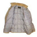 Vintage Eddie Bauer Women's Beige Goose Down Jacket - Small - Army & Outdoors - Field Jackets