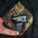Mossy Oak Break-Up Camo Quilted Hooded Jacket - Large