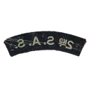 Reproduction WW2 British 2nd Special Air Service Shoulder Title