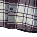 Carhartt Flannel Fleece Lined Hooded Shirt Jacket - Large