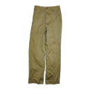 US Army 1950s Khaki Chino Trousers - 31x35, Small