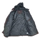 Brahma Dark Brown Canvas Hooded Jacket - XLarge