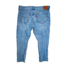 Levi's 501 Women's Skinny Distressed Blue Jeans - 31x28, Small