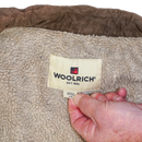 Woolrich Brown Sherpa Lined Chore Jacket - Large