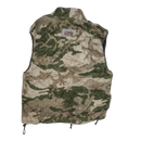 Vintage Cabela's Camouflage Fleece Vest - XLarge - Army & Outdoors - Vests