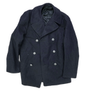 US Navy Wool Pea Coat - 36R Medium