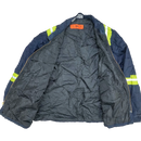 Cintas Blue Quilted Work Jacket - XLarge