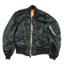 Alpha Industries MA-1 Black Flight Jacket - Small - Alpha Industries - Flight Jackets