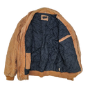 Snap-On Workwear Brown Canvas Quilted Jacket - XLarge