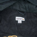 Carhartt Black Fleece Lined Hooded Jacket - XLarge
