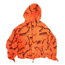 Gamehide Hush Hide Blaze Orange Camo Hooded Jacket - Large