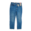 Levi's 501 Women's Wedgie Straight Blue Jeans - 28x28, Small - Army & Outdoors - Jeans