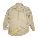 USGI Tan Long Sleeve Service Shirt - 15.5x32, Medium, Item 2