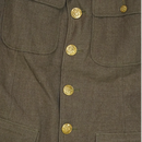 WWII US Army Wool Service Jacket - Medium