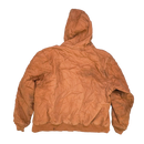 Lincoln Outfitter Brown Quilted Hooded Jacket - 2XLarge - Army & Outdoors - Hoodies