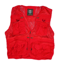 CN Red Mesh Fishing Vest - XLarge - Army & Outdoors - Vests