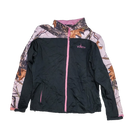 Habit Women's Mossy Oak Pink & Black Softshell Jacket - Medium