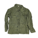 US Army Type II HBT Utility Shirt with Rank Insignia - Small