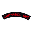 Reproduction WW2 British Commando Special Boat Service Shoulder Title