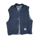 Bulwark Blue Workwear Vest - Large - Army & Outdoors - Vests