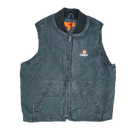 Corner Stone Black Quilted Vest - 2XLarge