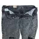 Levi's 501 Acid Wash Black Jeans - 28x26, Small