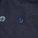 Navy Blue Wool Pea Coat - 48, XLarge