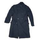 Italian Military Blue Trenchcoat - Small - Italian Army Surplus - Great Coats