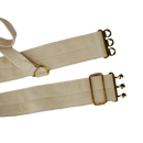 British Army Khaki Cotton Canvas Sam Browne Belt - Large
