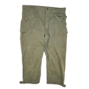 East German 1965 Model Strichtarn Camouflage Trousers - M52, Large - East German Army Surplus - Combat Trousers