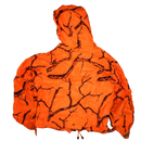 Gamehide Hush Hide Blaze Orange Camo Hooded Jacket - Large