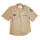 US Navy JROTC Khaki Short Sleeve Service Shirt - XLarge - US Navy Surplus - Service Shirts