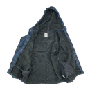 Dickies Blue Plaid Hooded Jacket - XLarge