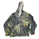 Outdoor Life Mossy Oak Camo Vinyl Rain Jacket - Medium - Army & Outdoors - Hoodies