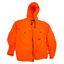 Walls Outdoors Blaze Orange Quilted Hooded Jacket - XLarge - Army & Outdoors - Field Jackets