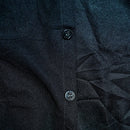 Vintage US Navy Chief Petty Officer Black Utility Shirt - 15.5x33, Medium