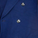 Vintage Blue Hand-Tailored Blazer - Large