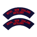 Royal New Zealand Artllery Shoulder Titles