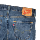 Levi's 501 Dark Blue Jeans - 32"x32", Medium