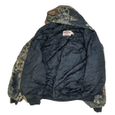 US Made West Ark USA Mossy Oak Camo Quilted Hooded Jacket - XLarge