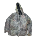 Mossy Oak Brush Camo Quilted Hooded Jacket - Large