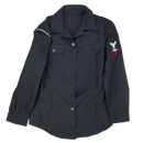 US Navy Black Service Shirt - Small
