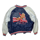 Steve & Barry's USA Eagle Varsity Jacket - XLarge - Army & Outdoors - Bomber Jacket