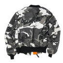 US Made Alpha Industries MA-1 Urban Camo Flight Jacket - Medium