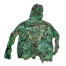 Vintage Woodland Camo PVC Rain Jacket - Small