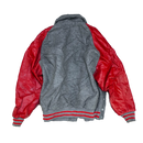 US Made Awards Grey & Red Wool Varsity Jacket - XLarge - Army & Outdoors - Bomber Jacket